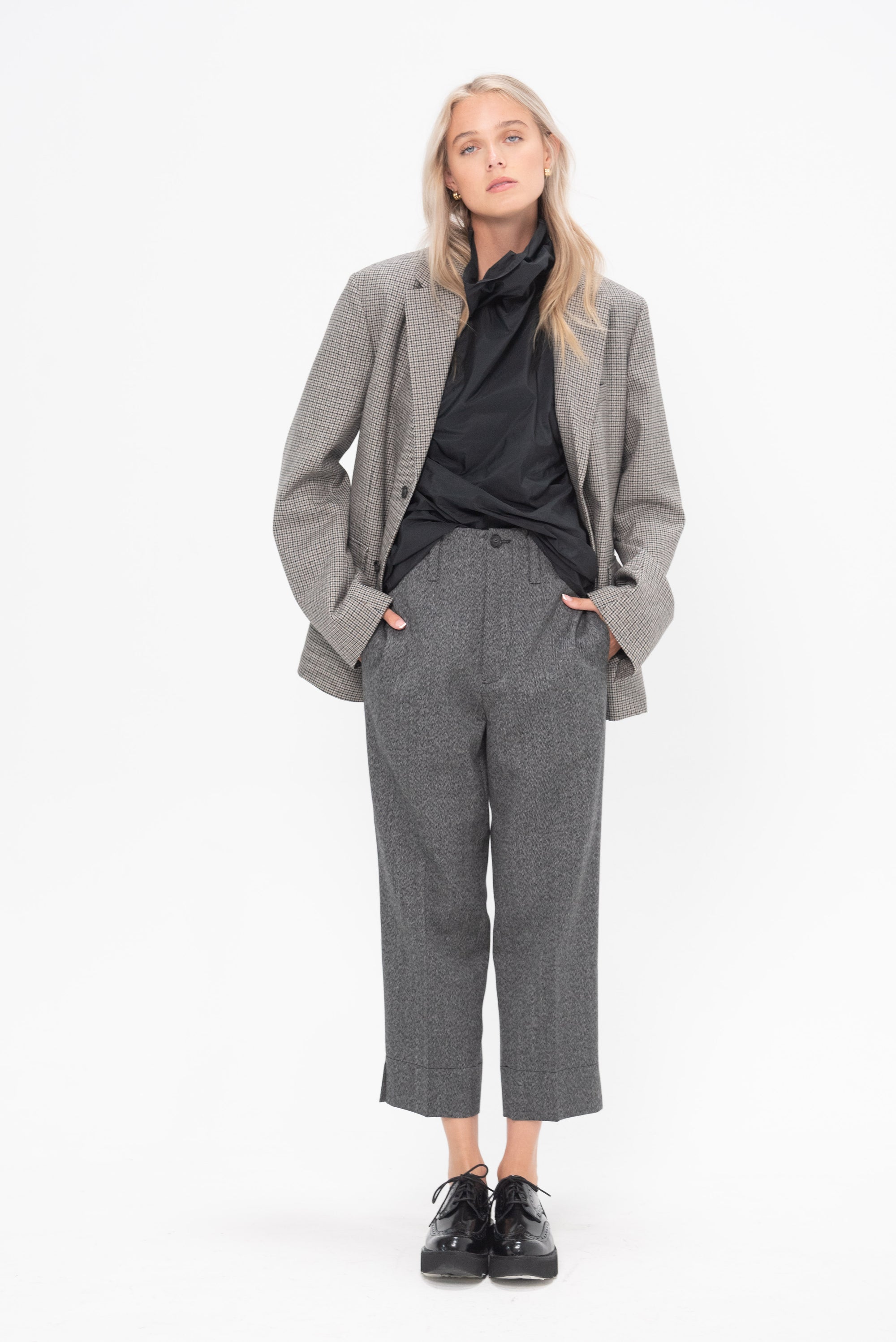 SOFIE D'HOORE - High Waist Lined Trouser, Anthracite