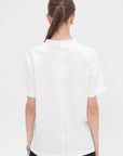 SOFIE D'HOORE - Tag Fine Cotton Fleece Tee, White