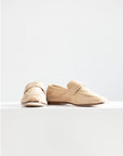 SOPHIQUE - Essenziale Classic Suede Loafer, Sand
