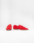 Essenziale Loafer, Red Suede