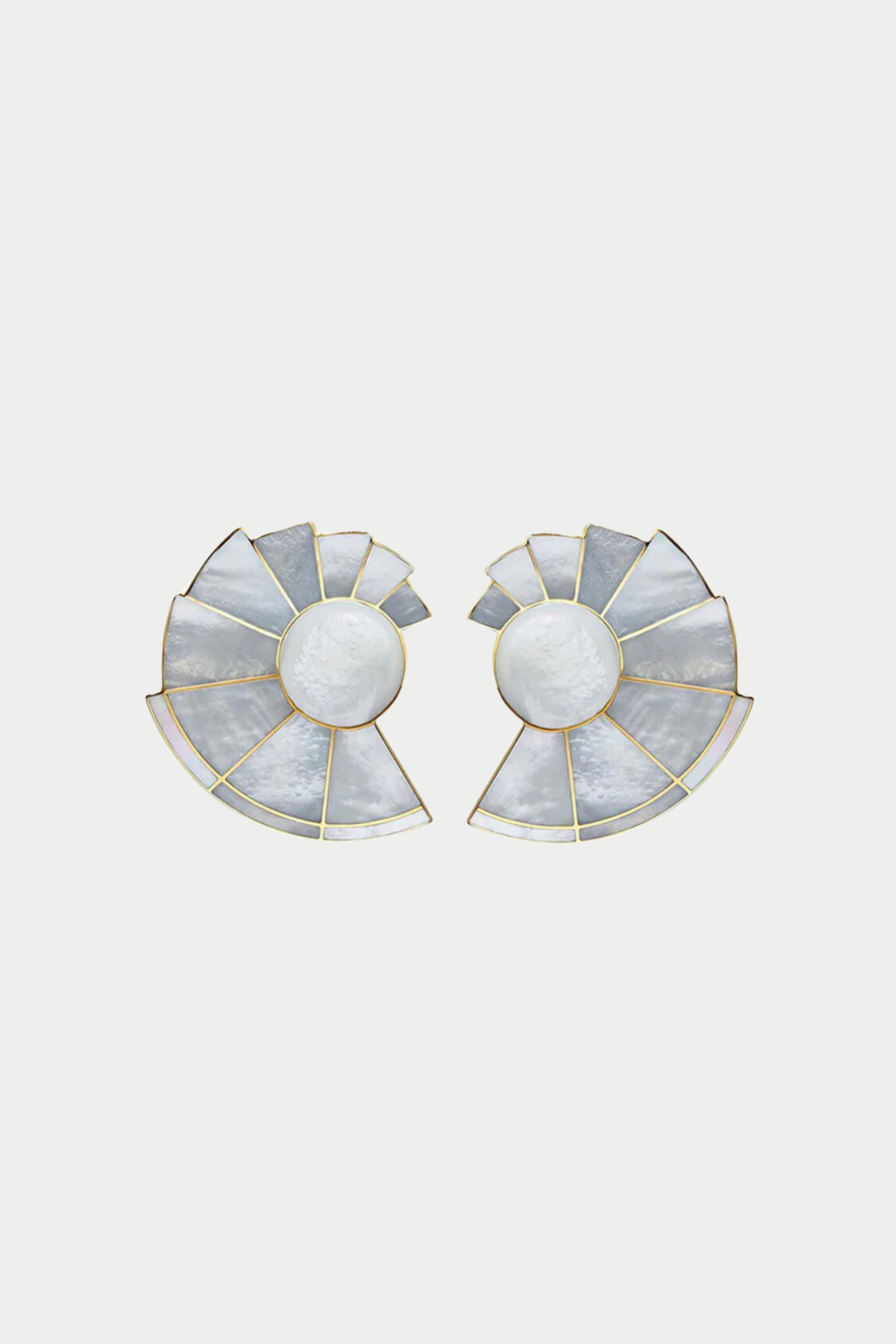 SORDO - Nautilus Ear Fans, Mother of Pearl