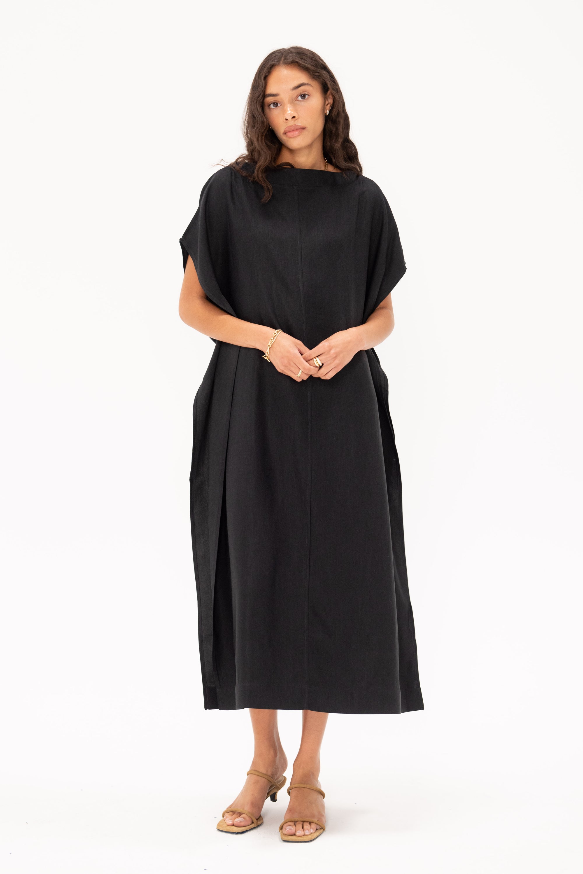 STUDIO NICHOLSON - Ever Dress, Darkest Navy