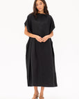 STUDIO NICHOLSON - Ever Dress, Darkest Navy