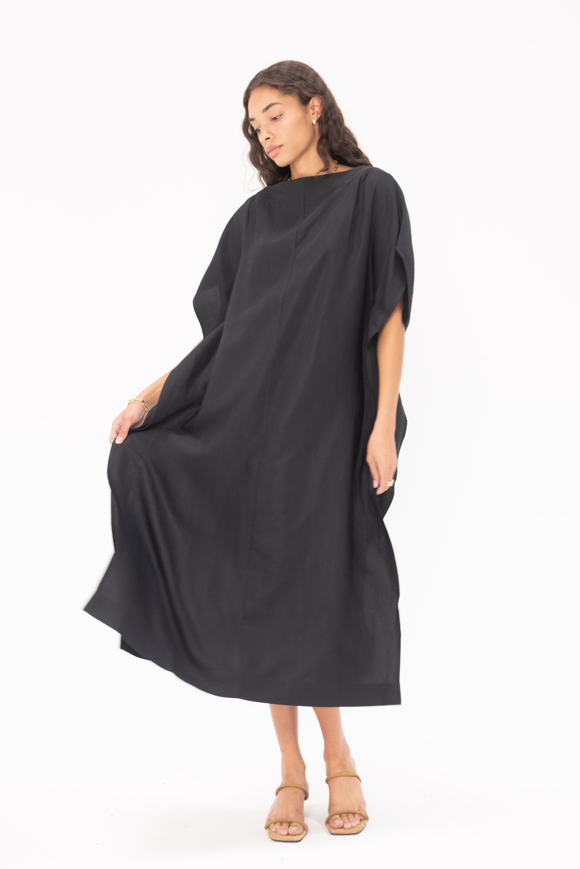 STUDIO NICHOLSON - Ever Dress, Darkest Navy