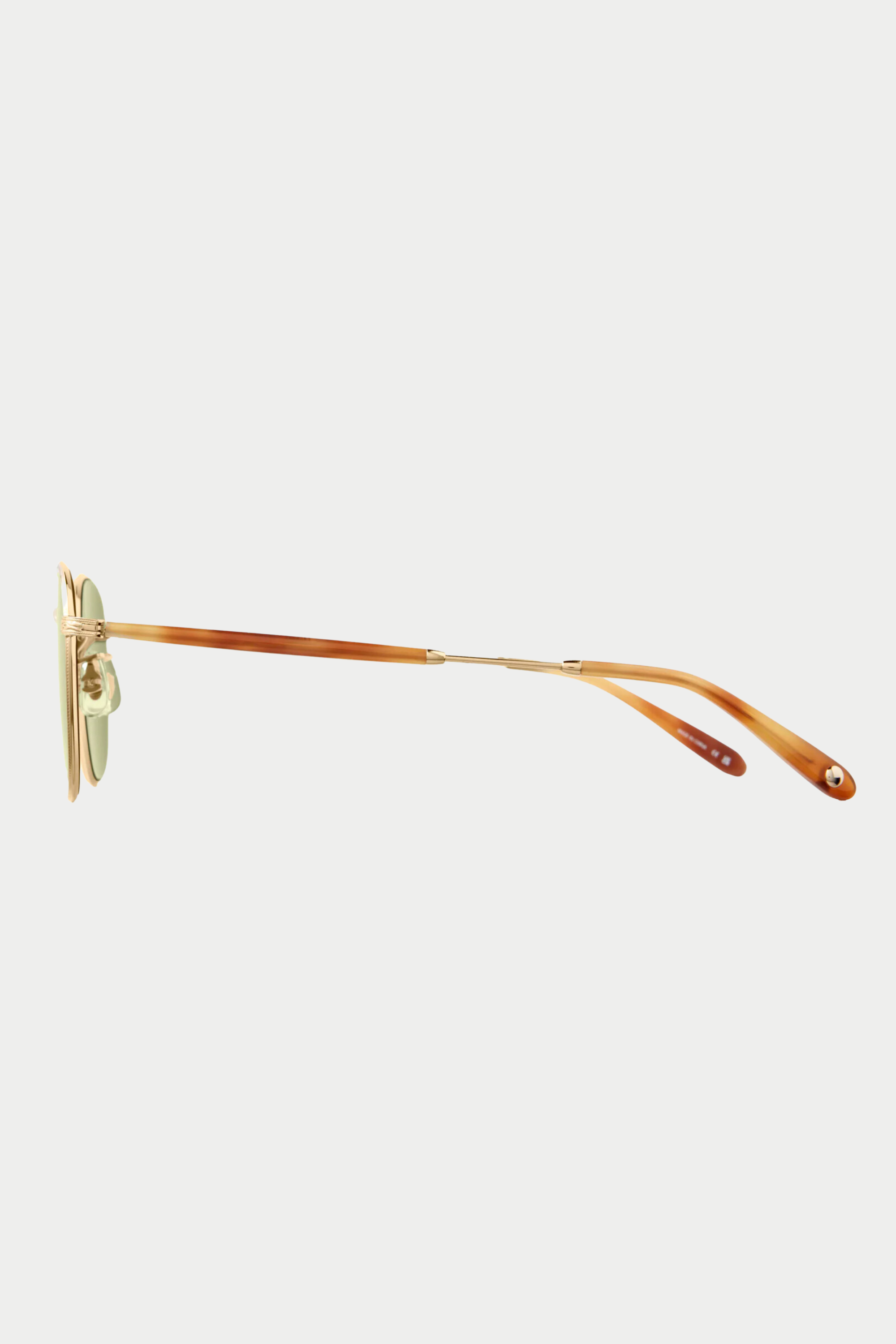 GARRETT LEIGHT - World Sun, Gold-Ember Tortoise & Semi-Flat Green