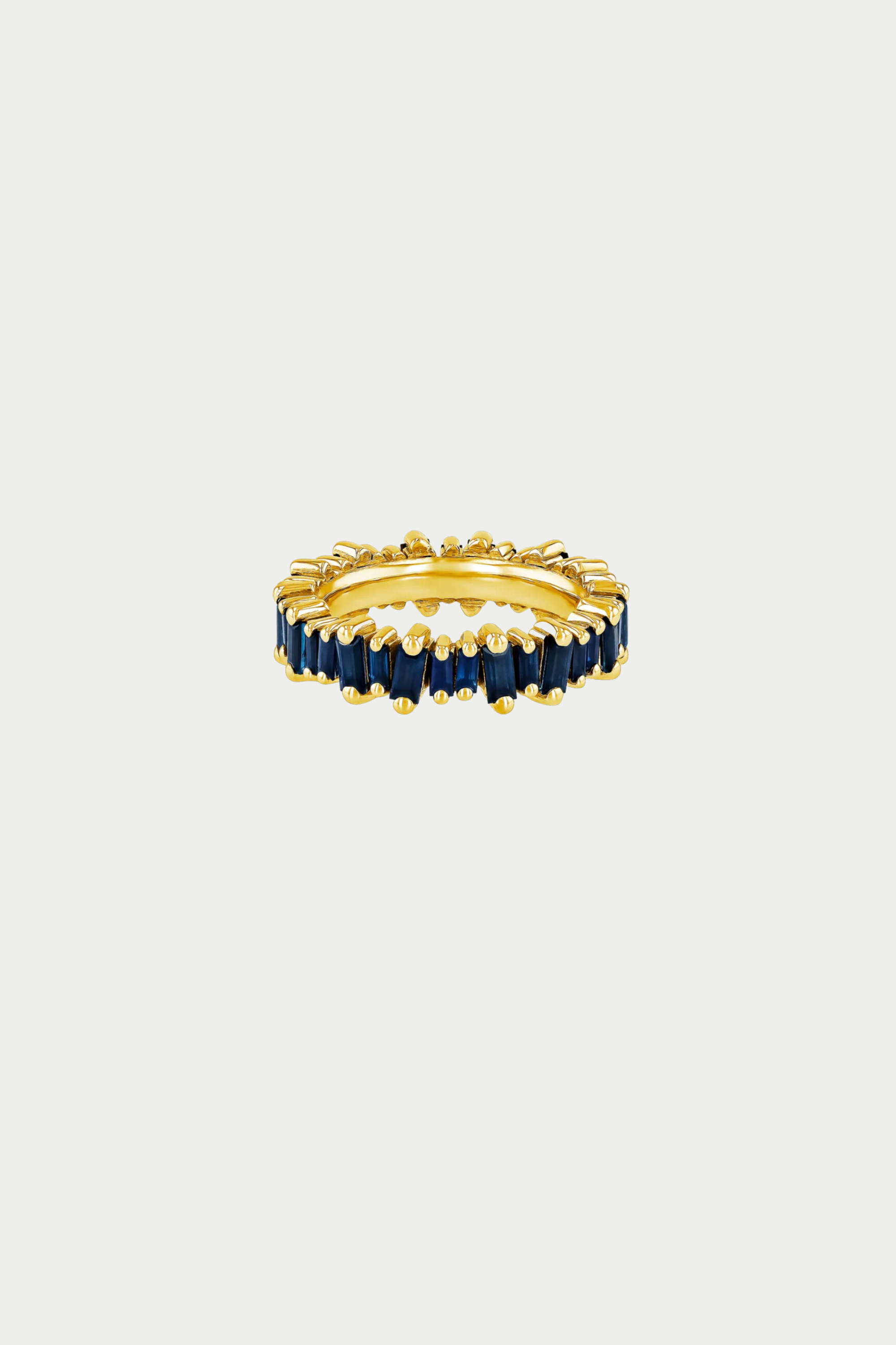 SUZANNE KALAN - Eternity Band, Dark Blue Sapphire