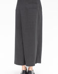 TIBI - Adler Glenplaid Wrap Pant, Grey Multi