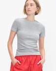 Dry Loop Terry Baby T-Shirt, Heather Grey