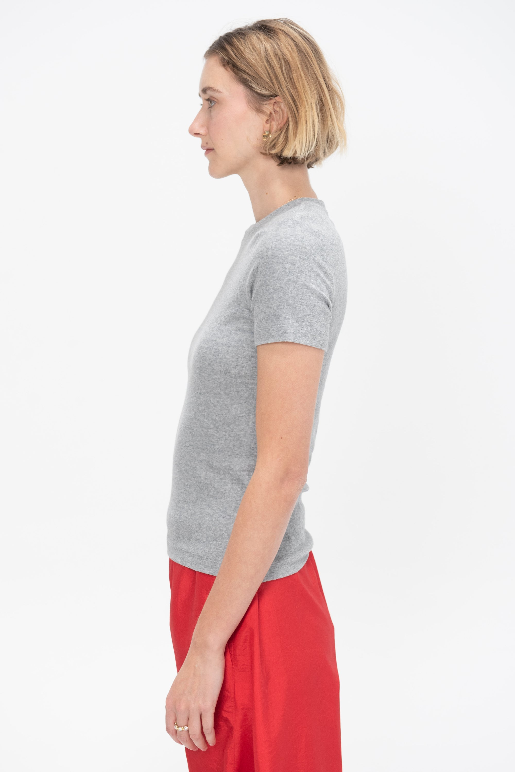 Dry Loop Terry Baby T-Shirt, Heather Grey