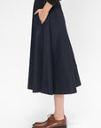 Eco Nylon Circle Skirt, Navy