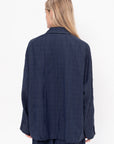 Harold Raglan Sleeve Blazer, Navy