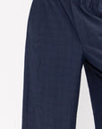 Harold Suiting Wide Leg Pull-On-Pant - Short, Navy