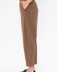 TIBI - Tropical Wool Reese Sculpted Trouser, Toffee