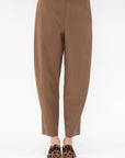 TIBI - Tropical Wool Reese Sculpted Trouser, Toffee