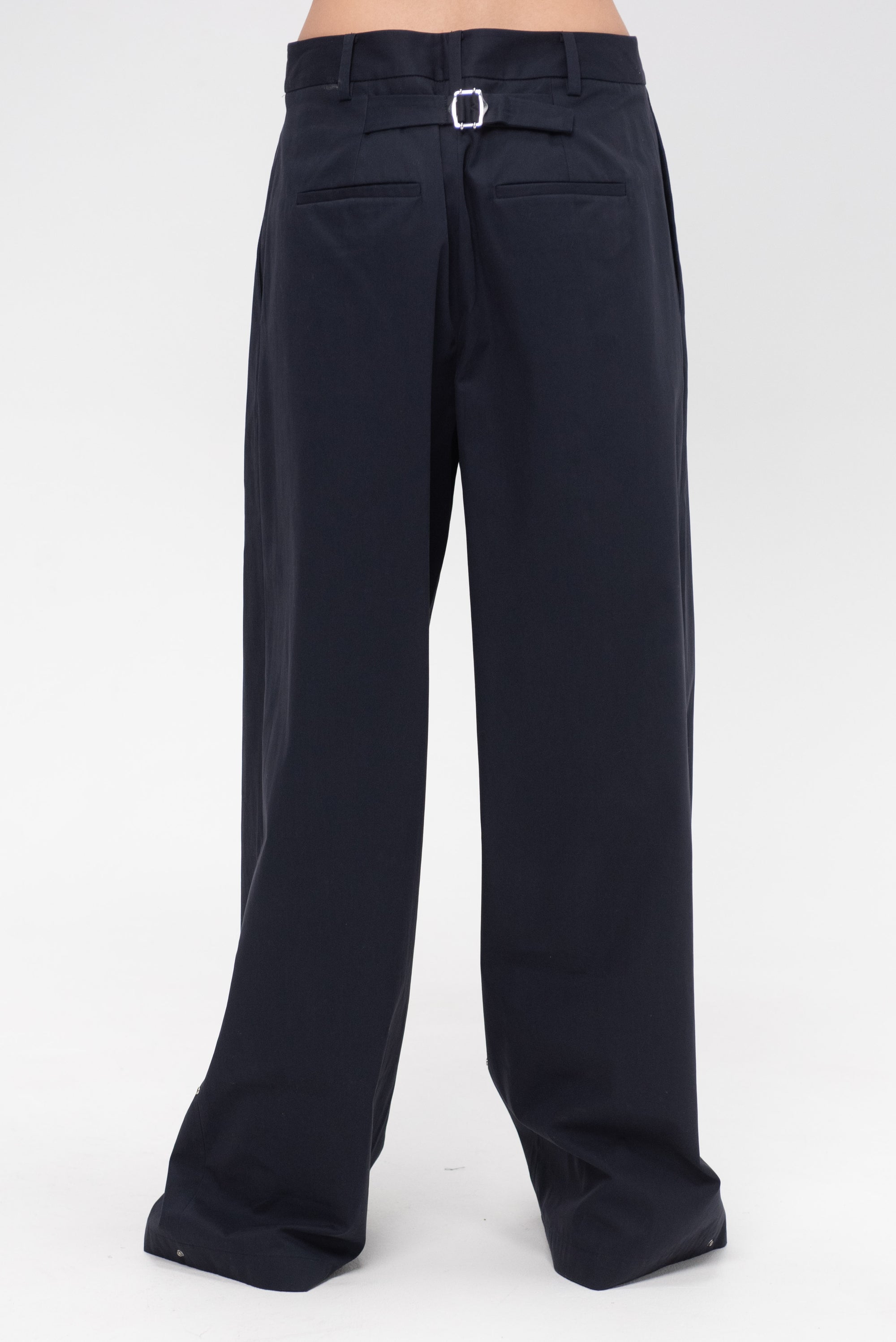 Bio Twill Triple Pleat Pant, Dark Navy