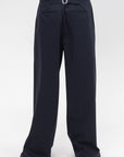 Bio Twill Triple Pleat Pant, Dark Navy