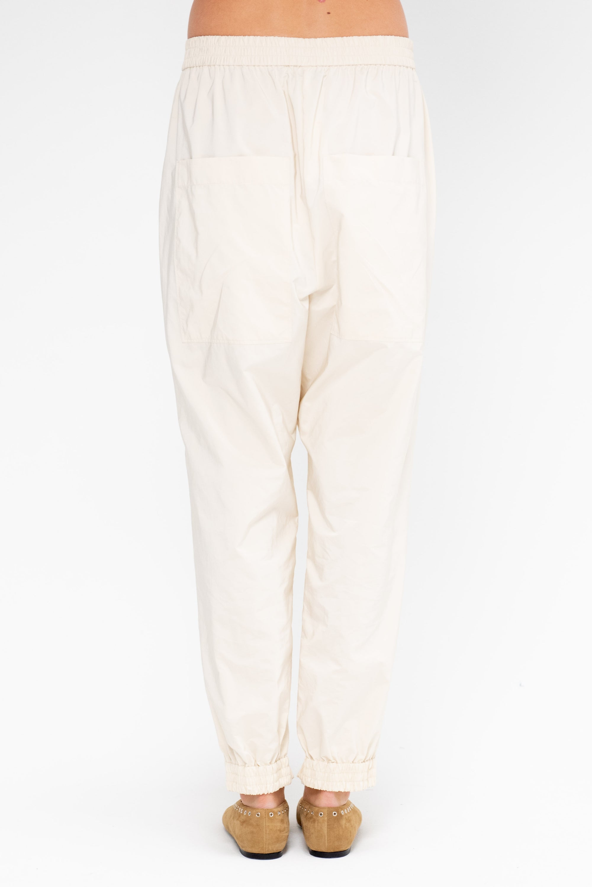 Nylon Zipper Jogger - Short