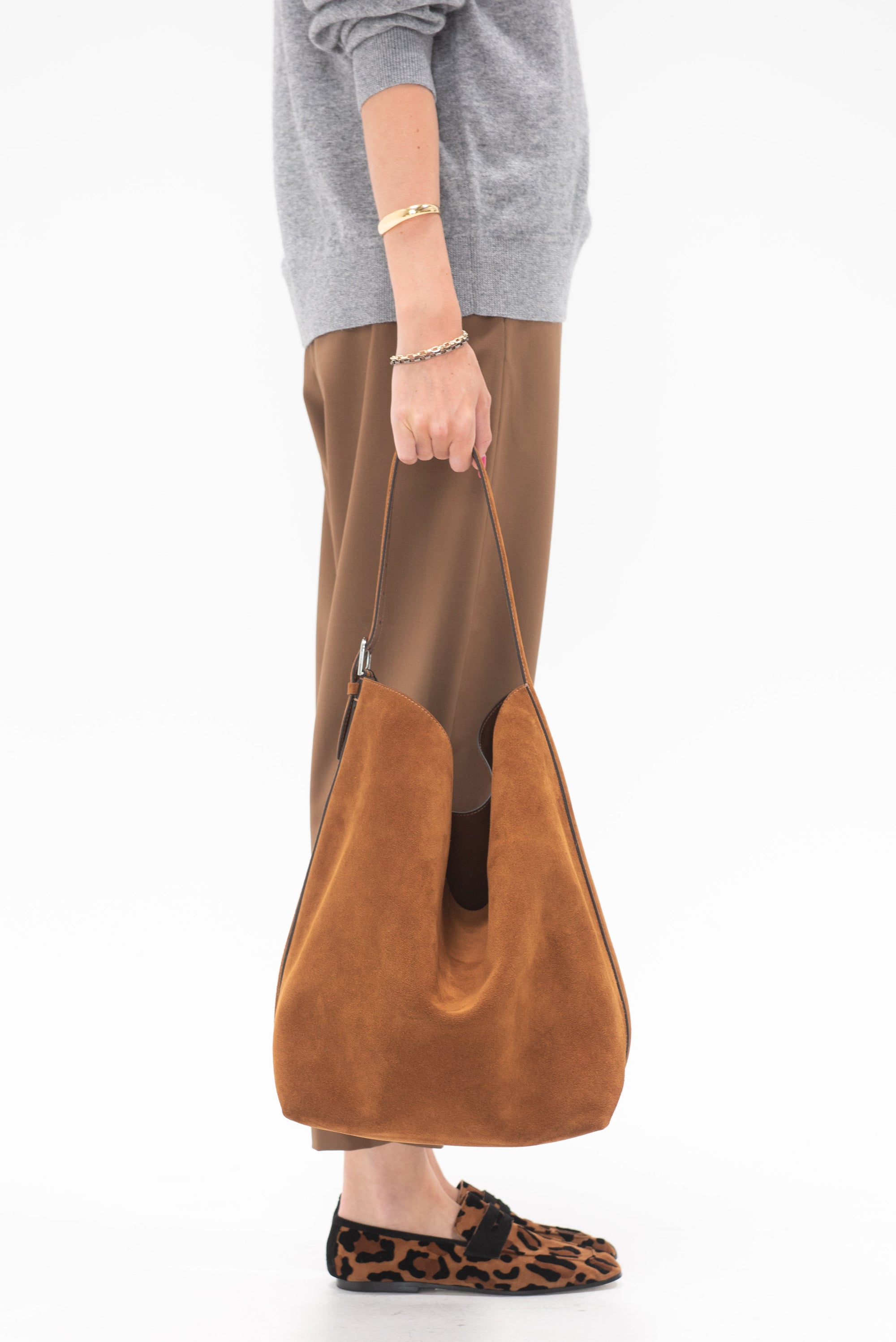 TOTEME - Belted Tote, Tan