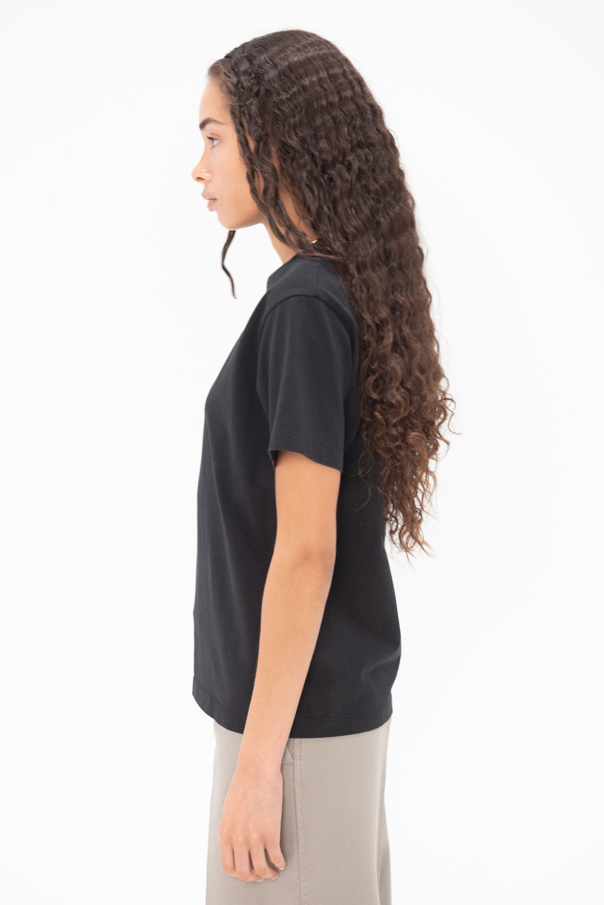 TOTEME - Classic Cotton Tee, Black