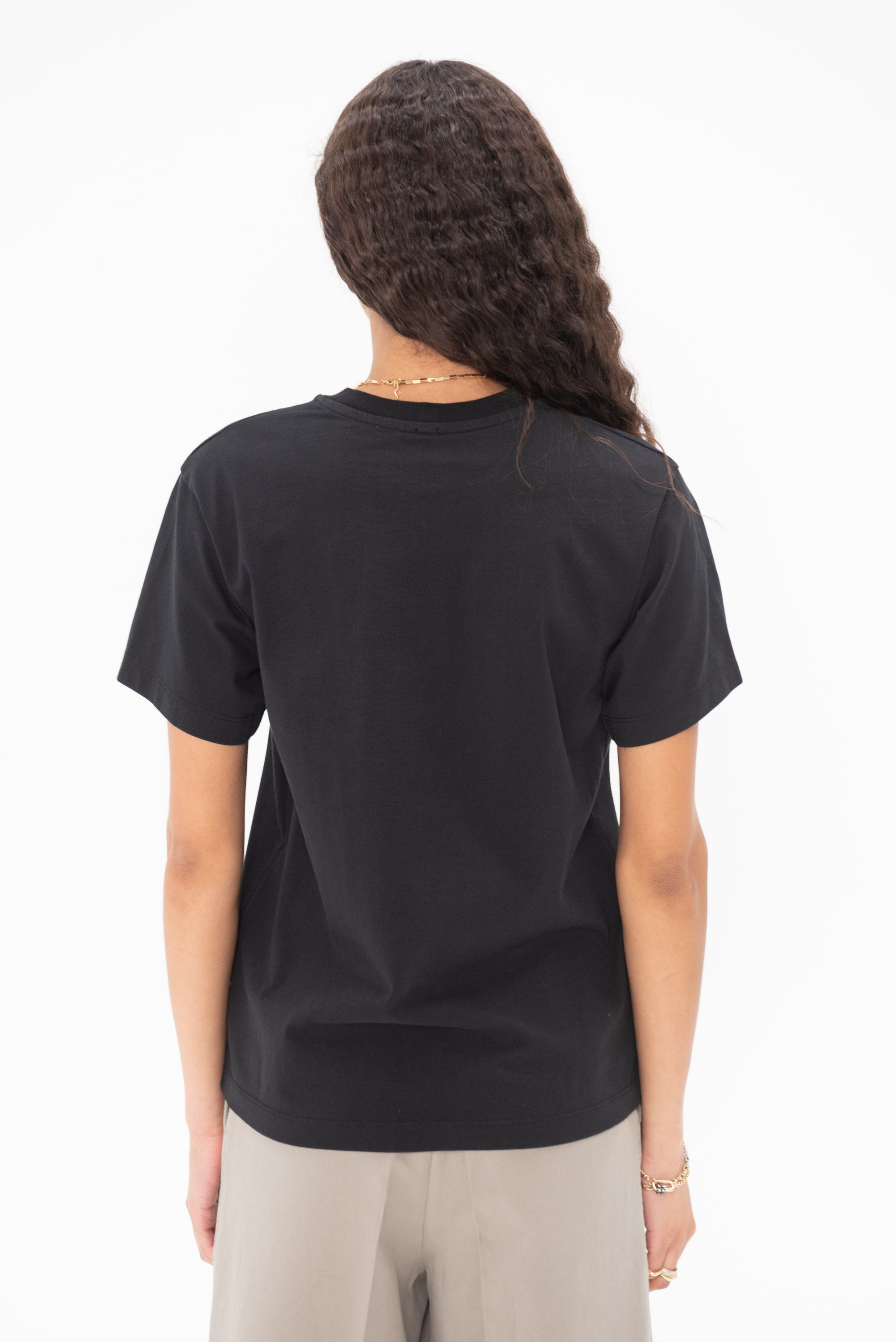 TOTEME - Classic Cotton Tee, Black