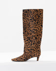 TOTEME - The Wide Shaft Boot, Leopard