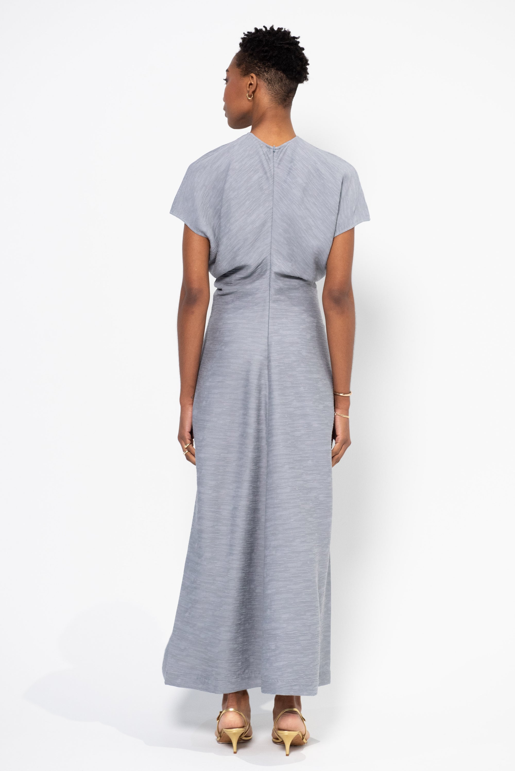 Slouch Waist Dress, Mistral