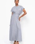 Slouch Waist Dress, Mistral