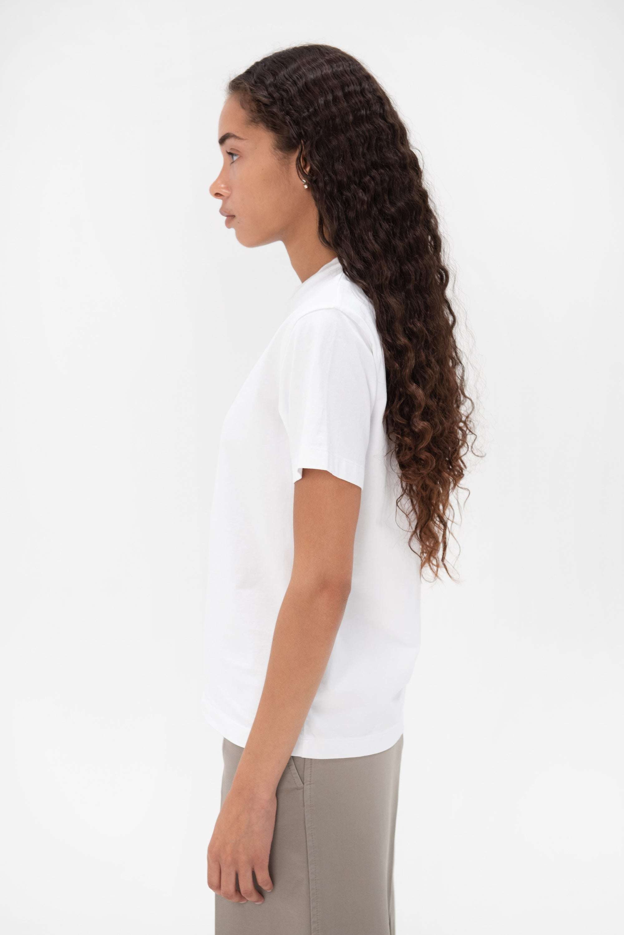 TOTEME - Classic Cotton Tee, Off White