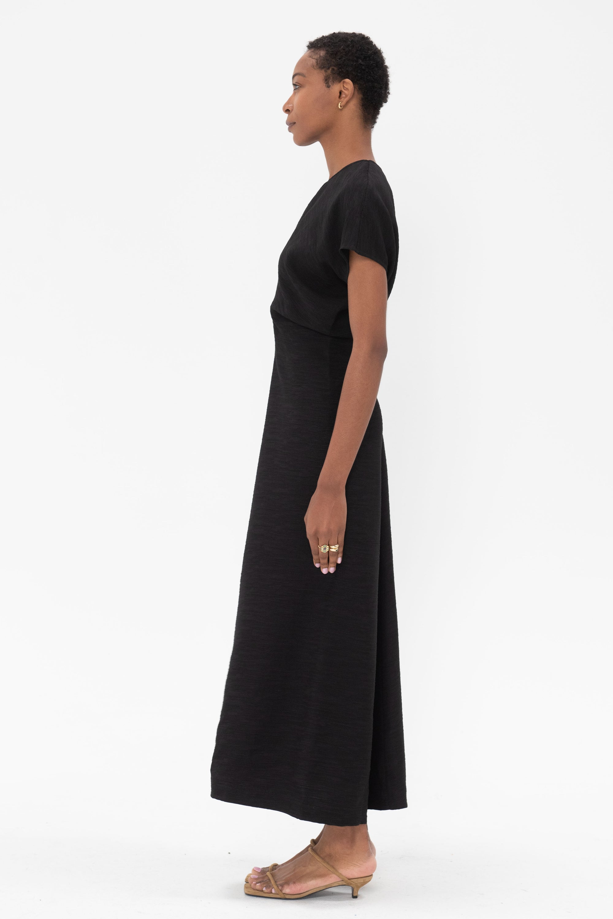 TOTEME - Slouch Waist Dress, Black