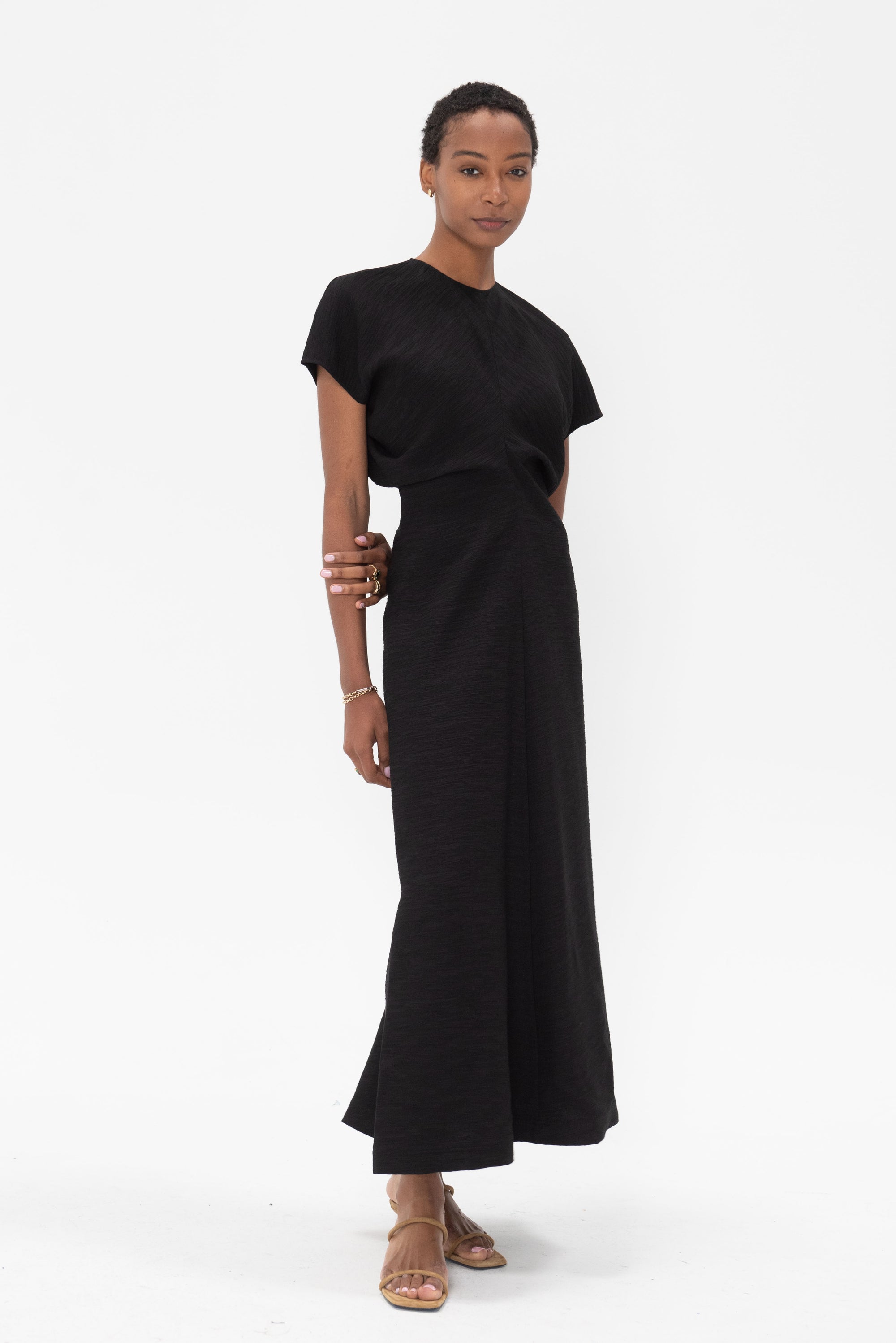 TOTEME - Slouch Waist Dress, Black