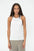 TOTEME - CURVED RIB TANK, WHITE