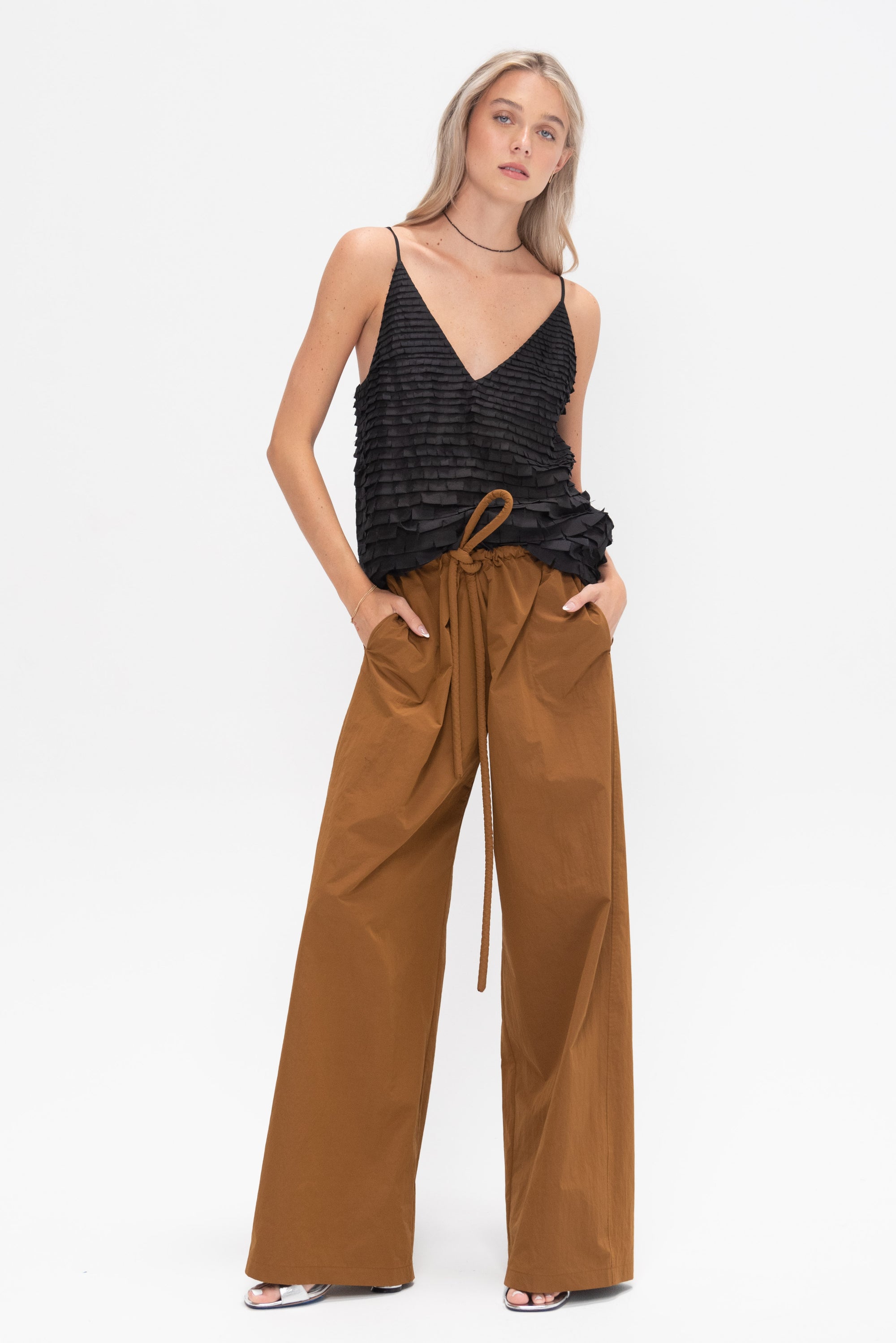 VERONIQUE LEROY - Wide-Leg Trouser, Alezan