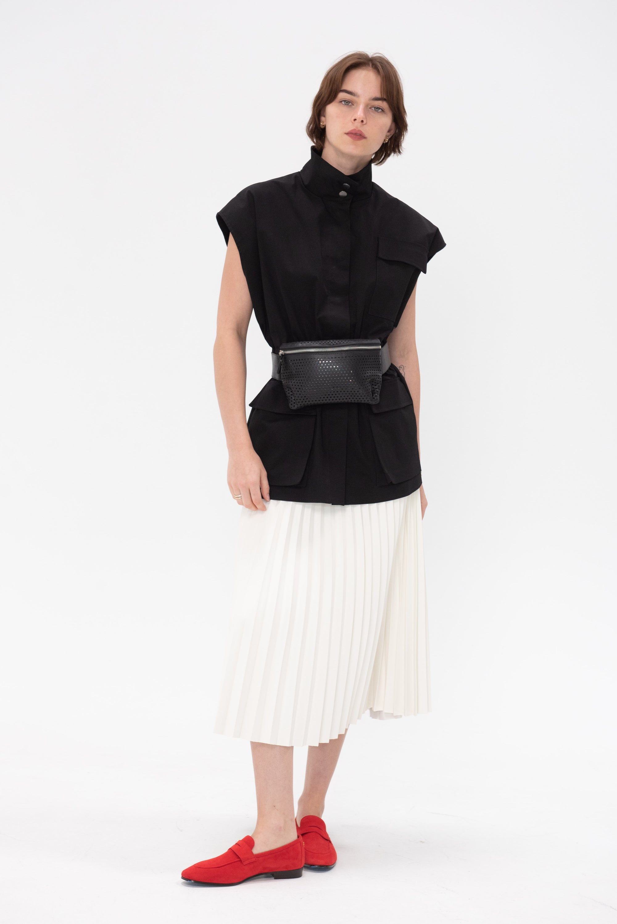 Proenza Schouler White Label - Daphne Pleated Skirt, Off-White