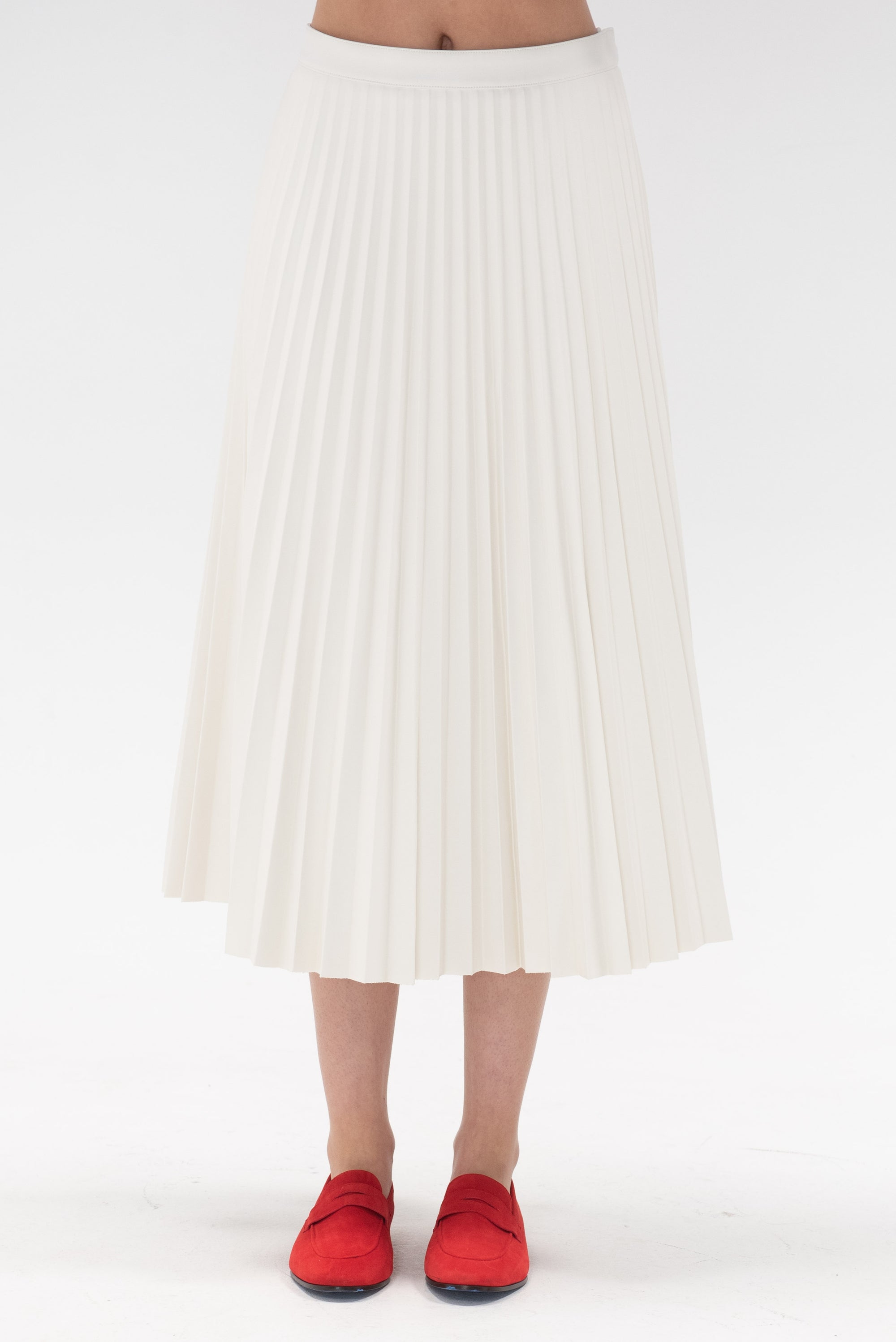 Proenza Schouler White Label - Daphne Pleated Skirt, Off-White