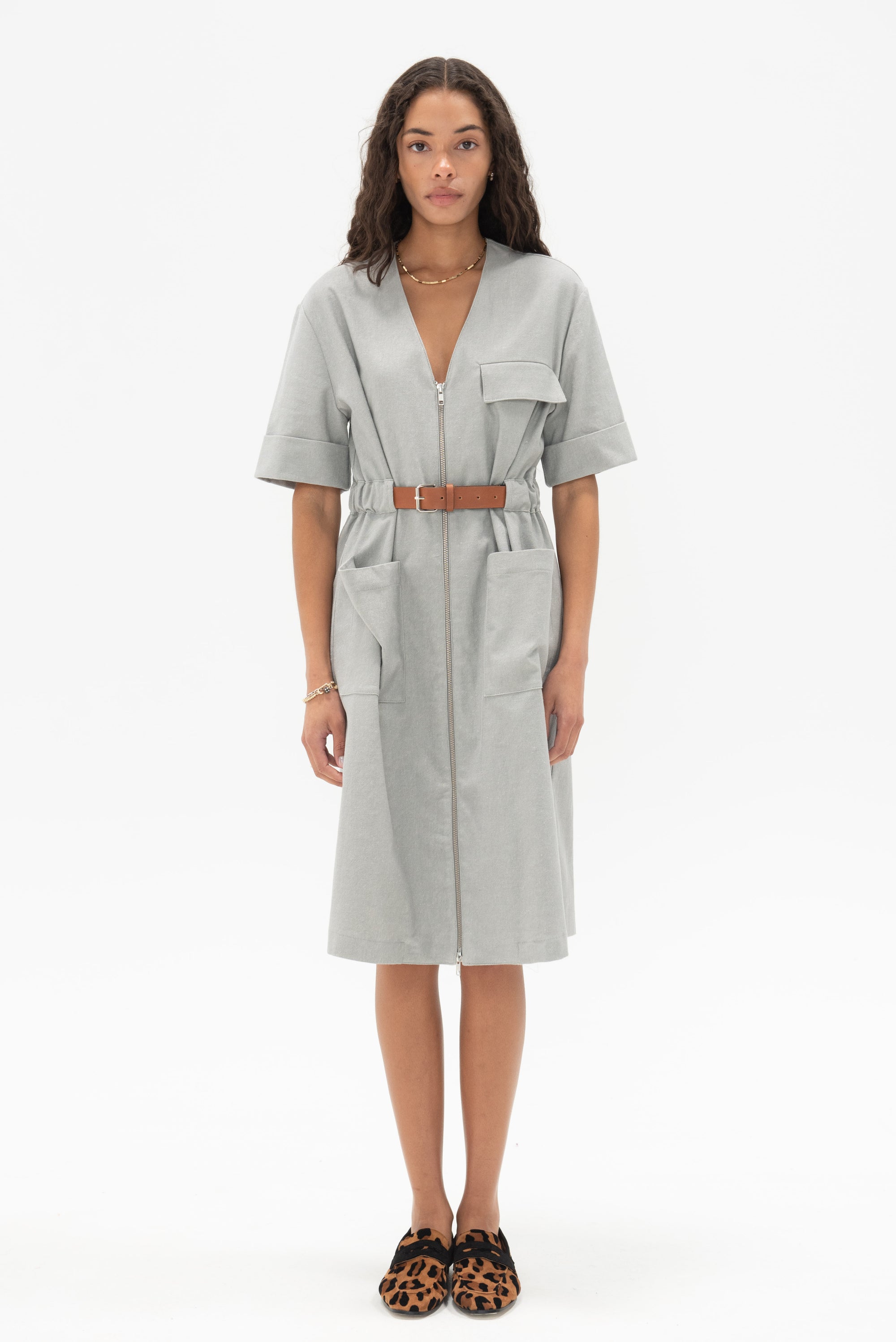 WJ MARTIN - Eloise Dress, Grey