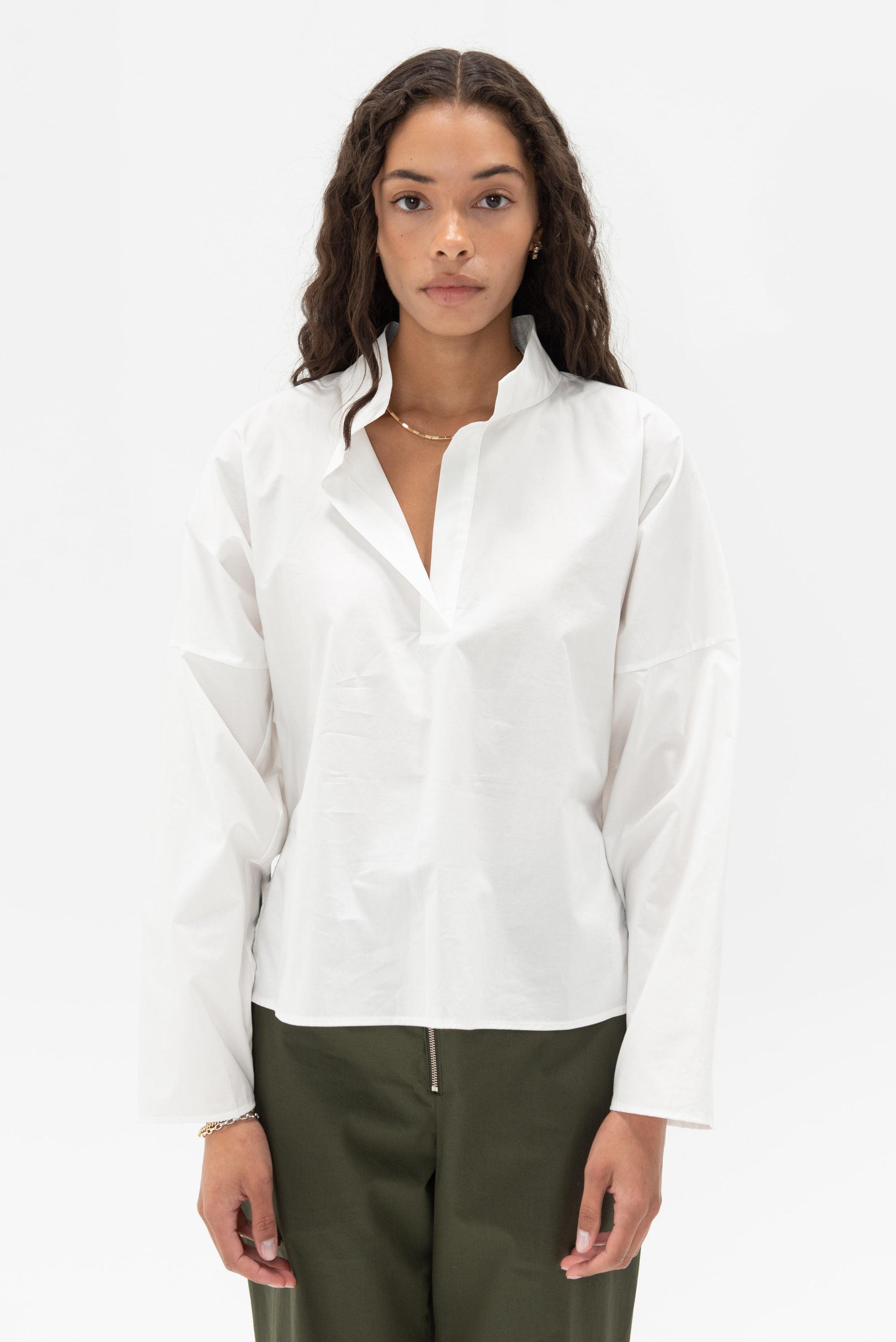 WJ MARTIN - Josie Shirt, White