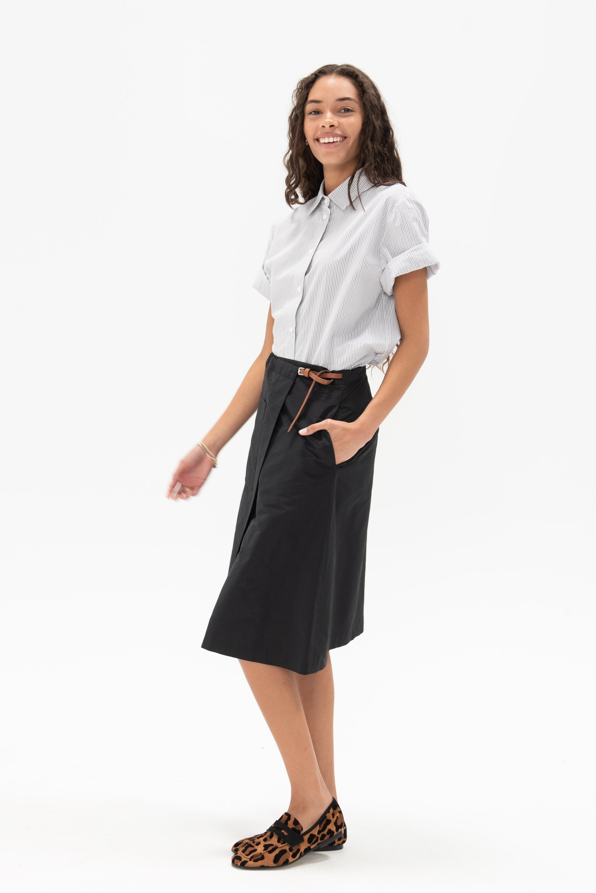 WJ MARTIN - Katia Skirt, Black