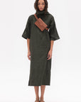 WJ MARTIN - Morena Dress, Military Green