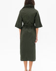 WJ MARTIN - Morena Dress, Military Green