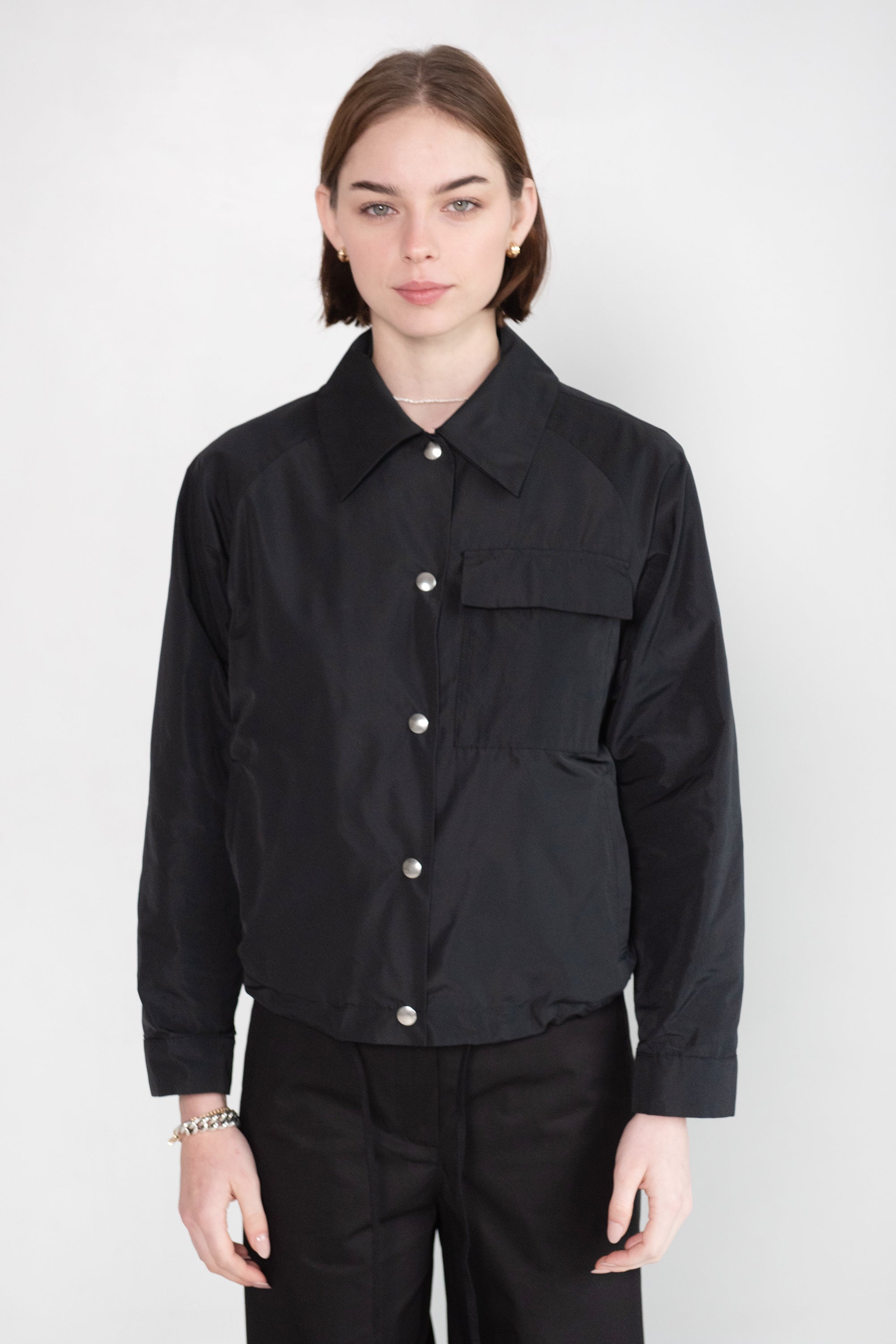 WJ MARTIN - Wendi Shirt Jacket, Black