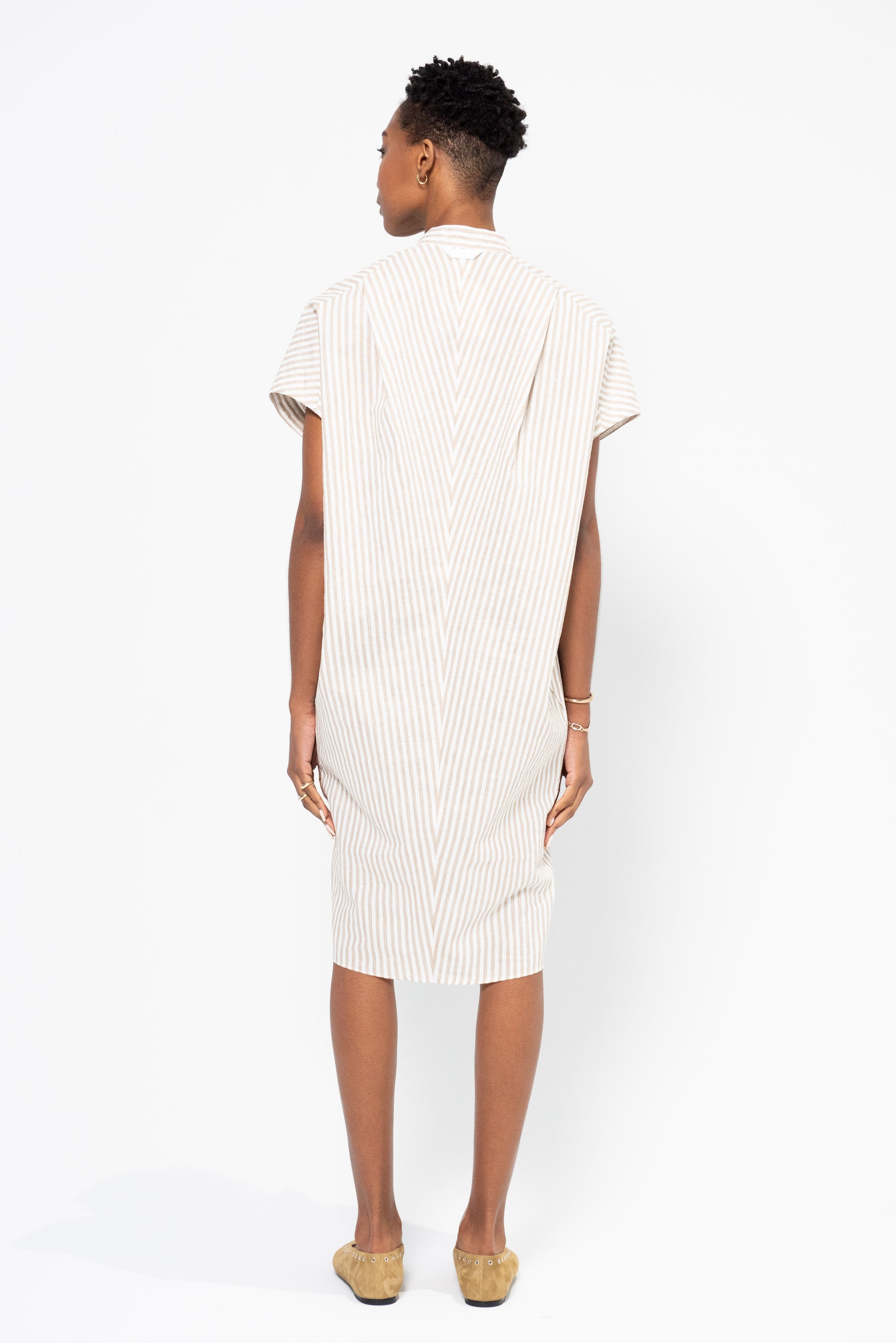 Kick Peat Exclusive Fin Gaban Dress, Camel