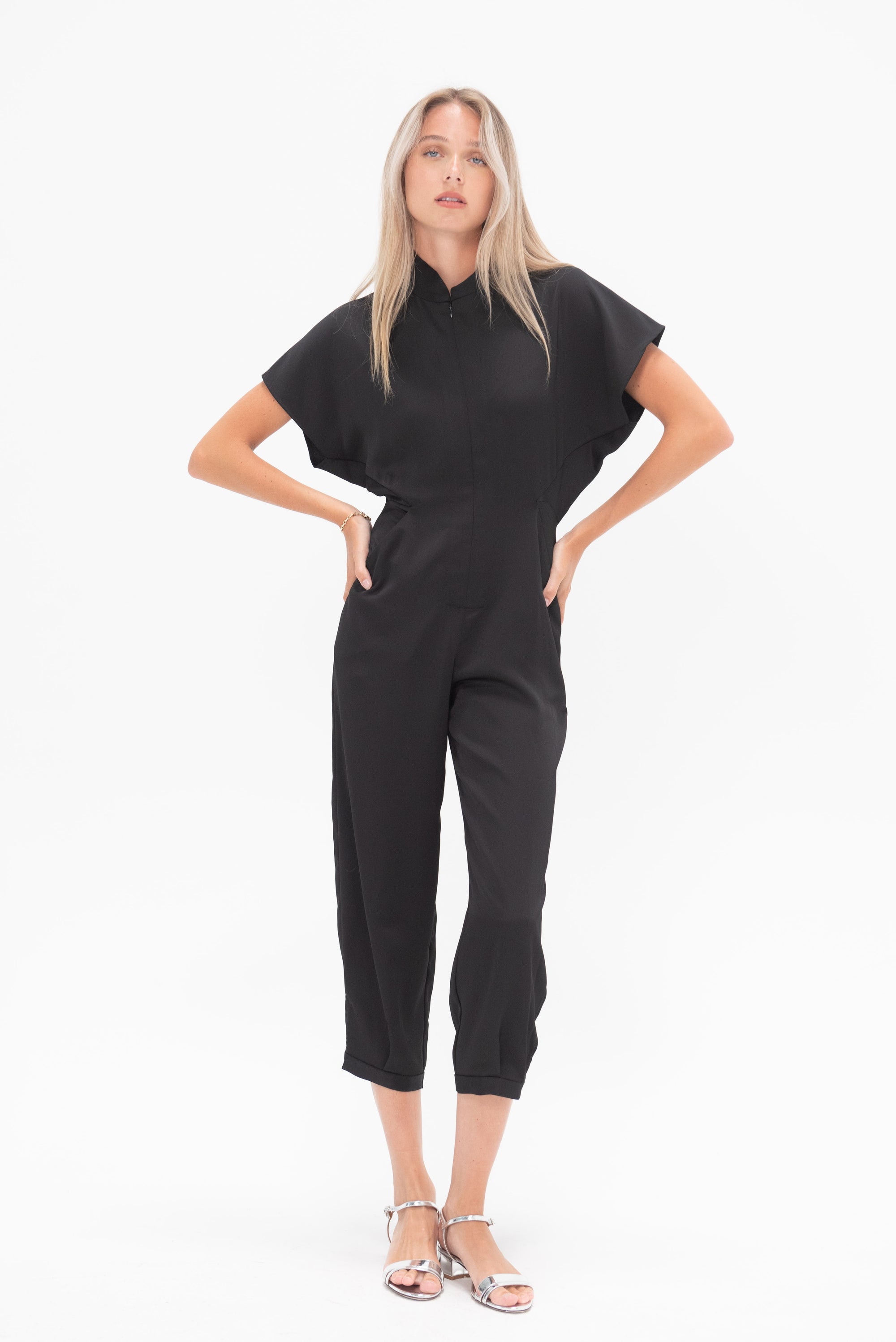 ZERO + MARIA CORNEJO - Elia Jumpsuit, Black