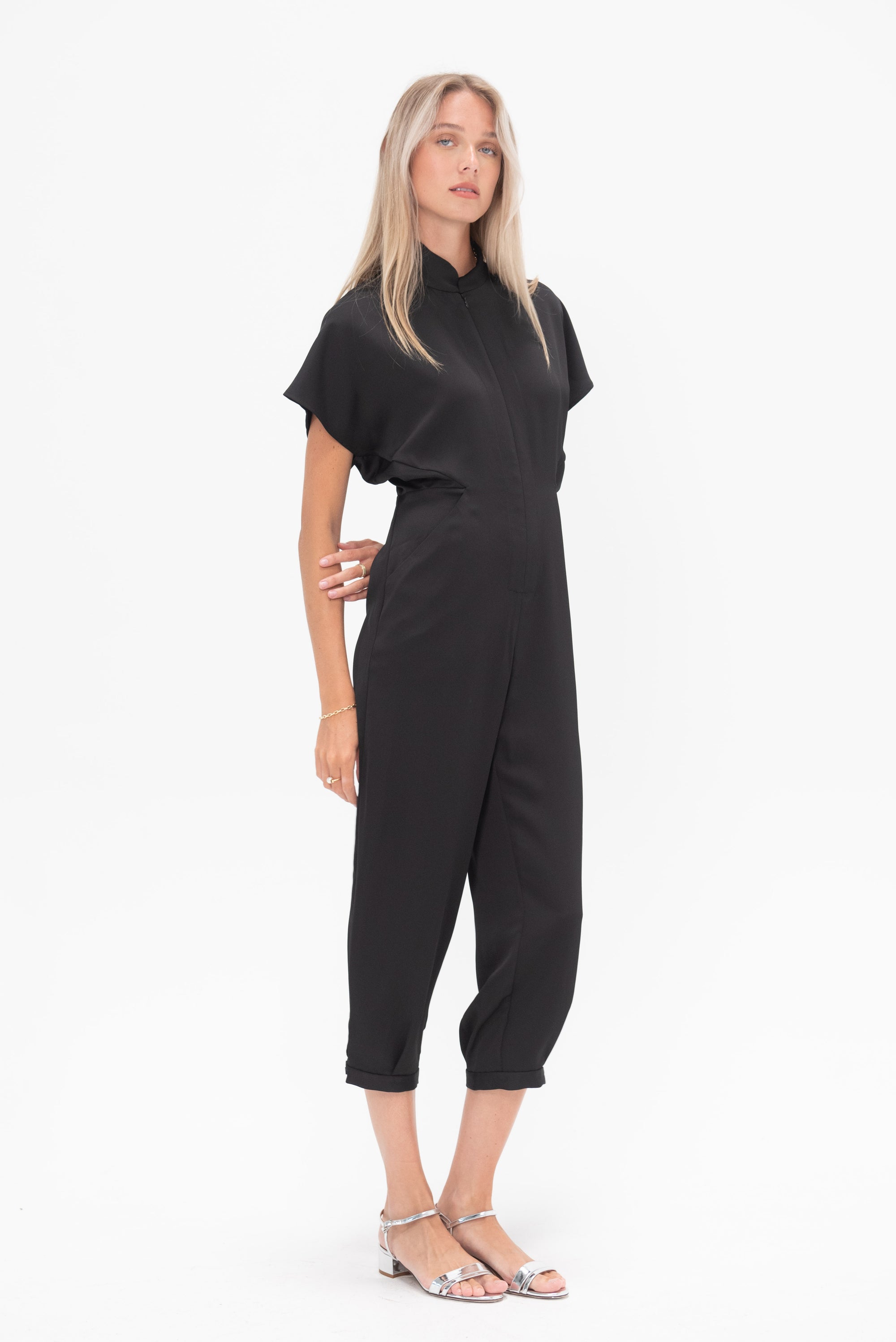 ZERO + MARIA CORNEJO - Elia Jumpsuit, Black