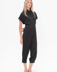 ZERO + MARIA CORNEJO - Elia Jumpsuit, Black