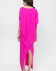 Long Koya Dress, Fuchsia