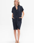 Fin Gaban Dress, Navy