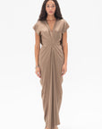 ZERO + MARIA CORNEJO - Long Muse Dress, Olive