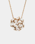 SUZANNE KALAN - Mini Diamond Baguette Firework necklace, 18k gold