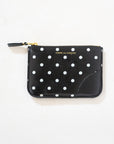 Comme des Garçons - POLKA DOT PRINTED POUCH, black