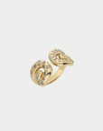 Ita - Txirimiri “Danza” Diamond Ring, Yellow Gold